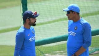 Anil Kumble proposed head coach should be given 60 per cent of captain's match fees